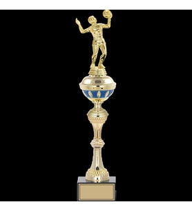 ODAK KUPA - Figürlü Kupalar - Voleybol Kadın Figürlü Kupalar FG-063 B - 48 cm
