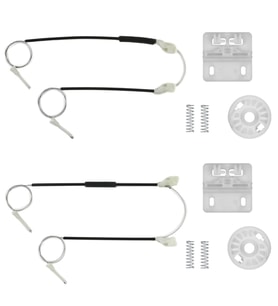 Land Rover Freelander 1 için Arka Kapı Cam Tamir Takımı-Sağ-Sol-SET