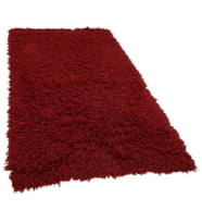 Yeşil Halı Bordo Tonlu Modern Stil Shaggy Dokulu El Dokuma Salon Halısı Şık Dekoratif Model