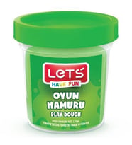 Lets Oyun Hamuru 115 Gr Yeşil - 4 adet
