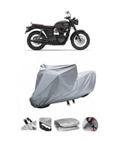 Triumph Bonneville T120  Gri Motosiklet Brandası ARKA ÇANTA UYUMLU DEĞİLDİR