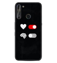 Casper Via X20 Kılıf Silikon Desen Love Brain 1722