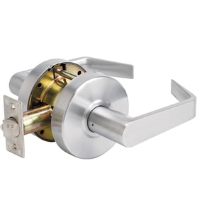 Master Lock Slchpg26D Ağır Hizmet Kolu Stili, Sınıf 2 Ticari Geçiş Kapı Kilidi, Fırçalanmış Krom/Kro