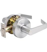 Master Lock Slchpg26D Ağır Hizmet Kolu Stili, Sınıf 2 Ticari Geçiş Kapı Kilidi, Fırçalanmış Krom/Kro