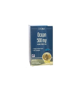 Ocean Omega 3 Balık Yağı 500 mg 60 Kapsül