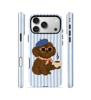 iPhone 17 Pro Vorian Çift Katmanlı MagSafe Kılıf Cafe Dog Riviera