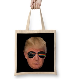 Dark Side Of The President Donald Trump Bez Çanta Uzun Saplı