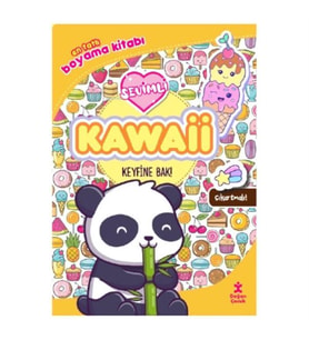 Kawaii Boyama Kitabı Keyfine Bak Doğan Çocuk