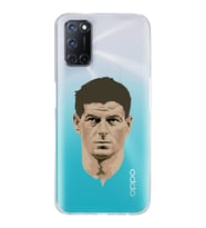 Oppo A52/A72/A92 Uyumlu Steven Gerrard Tasarımlı Şeffaf Telefon Kılıfı