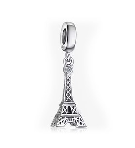 Nur Silver Eyfel Kulesi Sallantılı Gümüş Charm NUR-BL00344