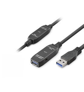 Usb 3.0 Repeater Uzatma Kablosu 10 M Siyah Hdx7562