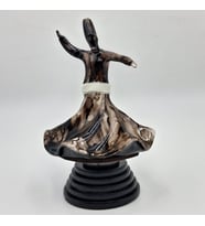 Dönen Seramik Dekoratif Semazen Biblo 5 CM