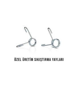 ECGSPOR 2 Adet Kıskaçlı Çelik Plaka Sıkıştırma Yayı