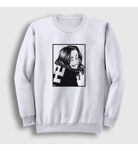 Presmono Unisex Beyaz Smile Baji Anime Tokyo Revengers Sweatshirt 259981tt