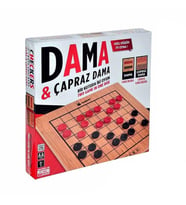 Dama & Çapraz Dama 2in1 Kutu Oyunu