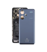 Xiaomi Redmi Note 13 Pro+ Plus Arka Kapak - Arka Pil Batarya Kapağı - 23090RA98C 23090RA98G Uyumlu (Siyah)