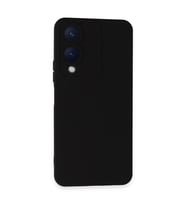 Vivo Y17s Kılıf Nano İçi Kadife Silikon - Siyah