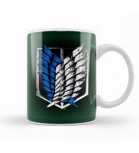 Attack On Titan Military Scouting Legion Classic Attack On Titan 09 Kupa Bardak Porselen