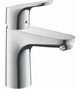 Hansgrohe Focus Modern Yükseltme Kolay Temizlik 1 Saplı 1 7" Uzun Banyo Lavabo Bataryası Krom, 04371
