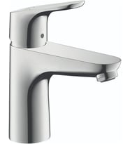 Hansgrohe Focus Modern Yükseltme Kolay Temizlik 1 Saplı 1 7" Uzun Banyo Lavabo Bataryası Krom, 04371