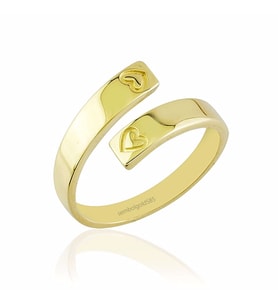 Eklem Altın Yüzük 14K Gold (Çok Renkli)