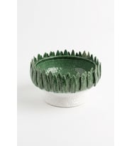 GREN PALM AYAKLI KASE 24X24X12 CM