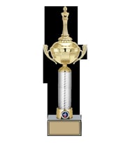 ODAK KUPA - Figürlü Kupalar - Satranç Figürlü Kupalar FG-058 A - 42 cm