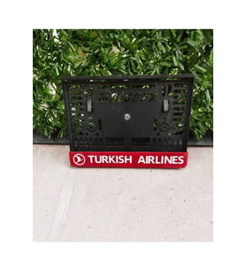 Motor Plakalık Turkısh Aırlınes Kırmızı Takmatik Lazer Kesim Pleksi ( 1 Adet )