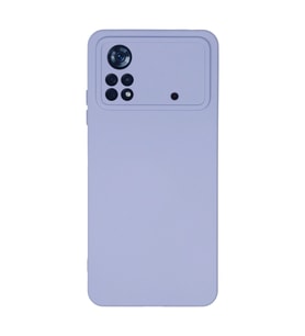 Xiaomi Poco X4 Pro 5g Kılıf Nano İçi Kadife Silikon - Lila