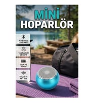 Mini Bluetooth Hoparlör Taşınabilir Kablosuz Ses Sistemi Dış Mekân ve Seyahat Kullanımı