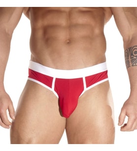 Kontras Biyeli Erkek Slip