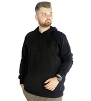 Mode XL Büyük Beden Eşofman Üstü 2ip Basic 20569 Siyah