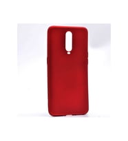 Oppo RX17 Pro Uyumlu Kılıf Zore Premier Silikon Kapak (Kırmızı)