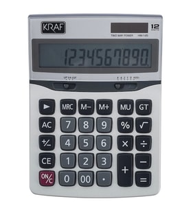 KRAF 12 HANE MASA ÜSTÜ HESAP MAKİNESİ HM-145