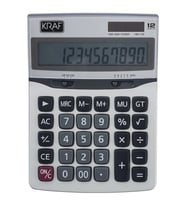 KRAF 12 HANE MASA ÜSTÜ HESAP MAKİNESİ HM-145