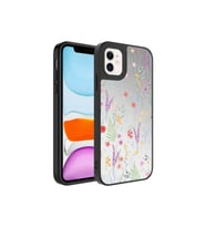 Apple iPhone 11 Uyumlu Kılıf Aynalı Desenli Kamera Korumalı Parlak Zore Mirror Kapak (Kahverengi)