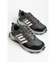 Erkek Treking Spor Ayakkabı Siyah Gri İthal Bağcıklı