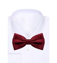 Bordo Ayarlanabilir Saten Çocuk ve Bebek Papyonu