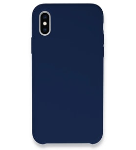 iPhone XS Max Kılıf Lansman Legant Silikon - Lacivert