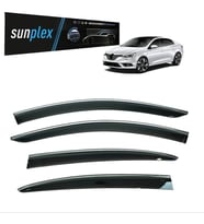 Sunplex Kromlu Cam Rüzgarlığı Renault Megane 4 2015 -2022 ile uyumlu