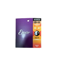 Elixir 16002 Nanoweb Phosphor Bronze Akustik Gitar Teli (10-47)
