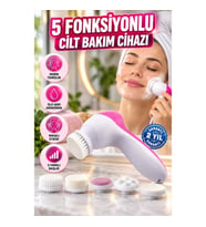 Çok Fonksiyonlu Elektrikli Yüz Temizleme ve Masaj Fırçası