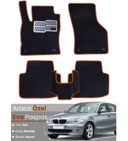 BMW 1 SERİSİ E87 (2004-2011) Uyumlu EVA Paspas Tam Set–Araca Özel,Su Geçirmez,Kolay Montaj