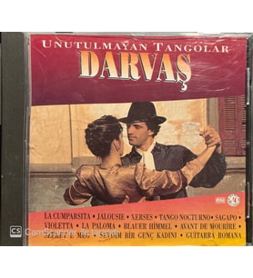 (Plak Değildir CD dir) CD Darvaş Unutulmayan Tangolar Sarı Bandrollü Dönem Nadir CD (Karışık)