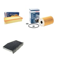 Bosch Filtre Bakım Seti Seat Altea 1.6 TDI Dizel 2003-2007 Hava + Yağ f. + Polen Filtre Sardes