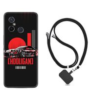 Xiaomi Redmi 12C Kılıf Silikon Boyun Askılı İpli Desenli Silikon Hooligan 1636