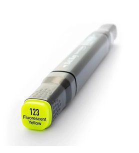 DEL REY TWIN MARKER F123 FLUORESCENT YELLOW
