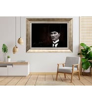Gümüş Çerçeveli Tablo nb1584