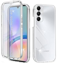Samsung Galaxy A05S Kılıf 360 Şeffaf Ön Arka Korumalı Şeffaf Silikon