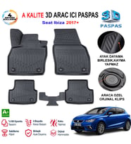 Seat İbiza 3D Paspas Havuzlu Pro 2017 Sonrası